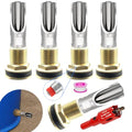 Pig Waterer Nipple 5 PCS Automatic Pig Nipple Drinkers with 5 Pcs Brass Water Tank Connector 1Pcs Hole Opener Pig Waterer Feeder Systems Kit for Hog Pig Goats Swine Piglets Drinking