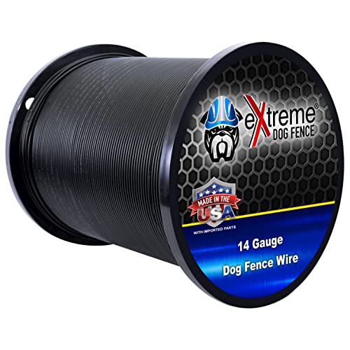 14 Gauge Electric Dog Fence Wire, 250 ft, Underground Boundary Wire | 250-ft continuous spool; polyethylene jacket, UV-resistant, direct-burial; fits Extreme Dog Fence, PetSafe Compatible