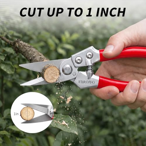 Goat Hoof Trimmers, Sheep Shears, Goat Hoof Trimmer Kit, Pruning Shears Horse Grooming Supplies Hoof Accessories – Versatile Hoof Wire and Pipe Cutting Tool for Pruning Plants as Pruning Shears - color: red