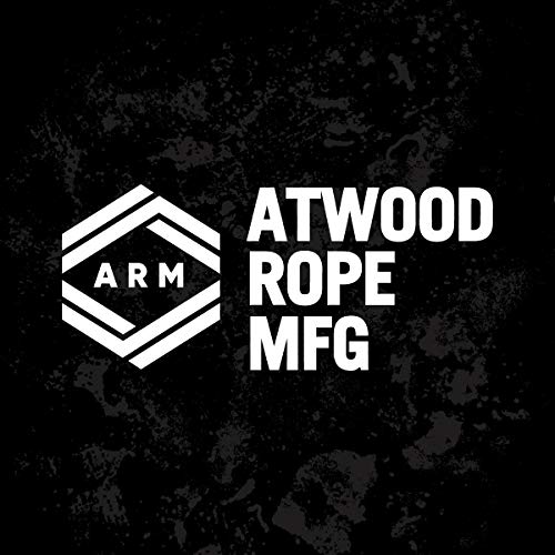 Atwood Rope MFG 3/8” inch 50ft Braided Utility Rope. Camouflage, 50ft Made in USA, Lightweight Strong Versatile Rope for Camping, Survival, DIY, Knot Tying