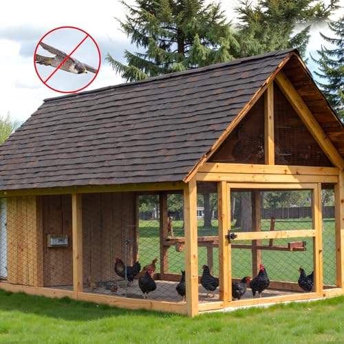 25 x 50 Ft Bird Netting with 2.4" Square Mesh Bird Net for Chicken Coop | Heavy Duty Nylon Poultry Netting for Garden Protect Fruit Trees, Vegetables and Plants Against Birds, Deer - size: 25' x 50'