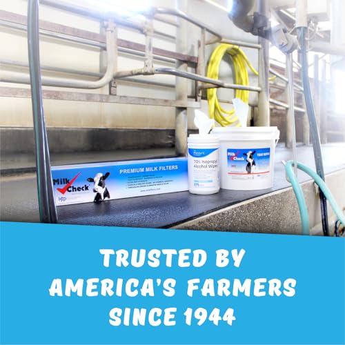 Milk Check – Premium Milk Filter Sock 4 7/8" x 33 ½" [BOX – 150 Filters]
