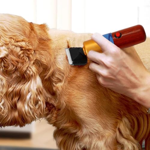 Pet Grooming Clippers 36W, Sheep Shears, with Plug & Blades Electric Clippers, Grooming Clippers for Dogs Cat Goat Alpaca, Angora Rabbits, Low Noise ≤ 60db, Heavy-Duty Hair Trimmer Kit