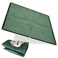 Alion Home HDPE 50% Sun Block Garden Netting Mesh - (6' x 15', Green) - color: Green, size: 6' x 15'