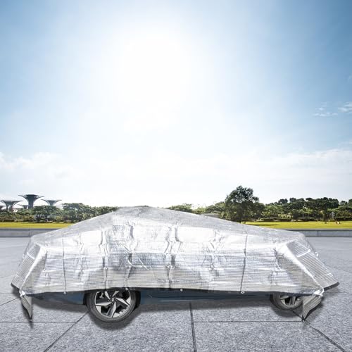Shade Cloth for Garden 70% Sunblock Mesh Tarp & Outdoor Sun Shade with Grommets, Sun Shade Outdoor Cover, plant covers freeze protection for Greenhouse, Kennel, Lawn, Patio (Silver Aluminet, 10*20FT) - color: Silver Aluminet, size: 10*20FT