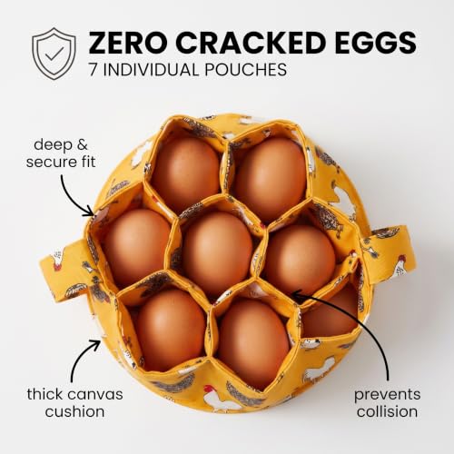 Egg Collecting Basket, Large Egg Collection Bag for Gathering Fresh Eggs - color: Color 5