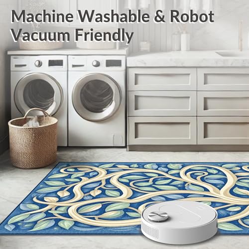 Flatwoven High Traffic Area Rug 4x6, Advanced Hygienic Entry Carpet with Footwear Disinfection Technology, Non Slip, Stain Resistant, Washable Area Rugs for Living Room, Bedroom (Gray, 4x6) - color: Gray/Pattern 14, size: 4' x 6' (Rectangular)