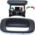 15997911 Tailgate Handle Latch and Bezel Trim with 2 Pairs Rod Clips | Fit For 1999-2007 Chevy Silverado GMC Sierra 1500 1500HD 2500HD 2500 3500 Replaces 15228539, 15228541, 15228540, 77488