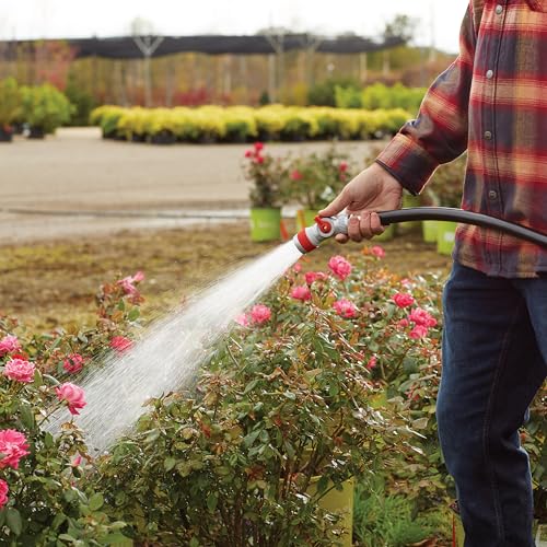 Gilmour Pro 3 Pattern Utility Hose Nozzle with Insulated Grip, Heavy Duty Hose Nozzle for Watering and Cleaning