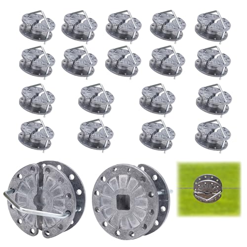 Electric Fence Wire Strainer, 20Pcs Rapid Wire Tensioner, Fence Tightener, for Fencing Tool and Tightening Metal Fence Post - style: 20Pcs Fence Tensioner