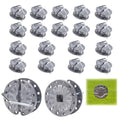 Electric Fence Wire Strainer, 20Pcs Rapid Wire Tensioner, Fence Tightener, for Fencing Tool and Tightening Metal Fence Post - style: 20Pcs Fence Tensioner