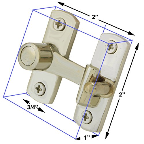Cabinetry Cupboard Door Latch Catch Polished Nickel Renovator's Supply Manufacturing - color: Polished Nickel Finish