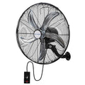 BILT HARD 20" Oscillating Wall Mount Fan, 3-Speed 5900 CFM High Velocity Wall Mounted Fan with Wired Remote, Heavy Duty Industrial Wall Fan for Commercial, Garage and Warehouse - size: 20 in.