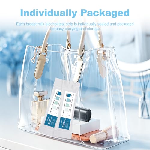 16ct Breastmilk Alcohol Test Strips Individually Wrapped | High Sensitivity,Portable,Quick 2 Minute Results for Breastfeeding Moms