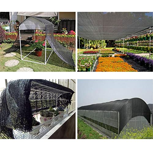 winemana 40% Black Shade Cloth, 20 x 48 FT Durable Mesh Tarp with Grommets, Resistant Garden Sun Shade Netting, Shading Antifreezing for Pergola, Greenhouse, Plants Growing, Chicken Coop - size: 40%-20 FT x 48 FT