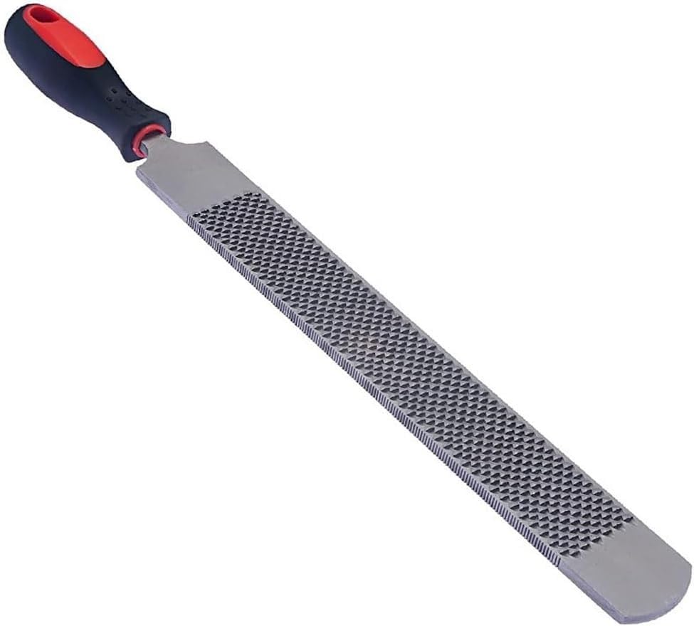 T12 Carbon Steel Horse hoof rasp 14 inch 8 inch Farrier Tool for Horse Goat Cow Donkey Animal Hooves rasp Tool (14 in) - color: 14 IN