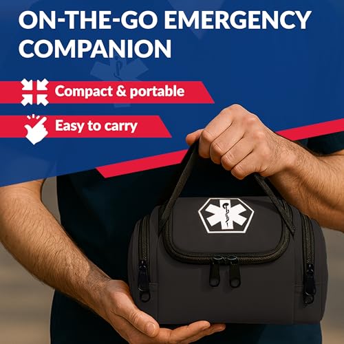 Dixigear Empty First Responder II Bag 10.5" x 5" x 8" - Tactical Black - color: Tactical Black