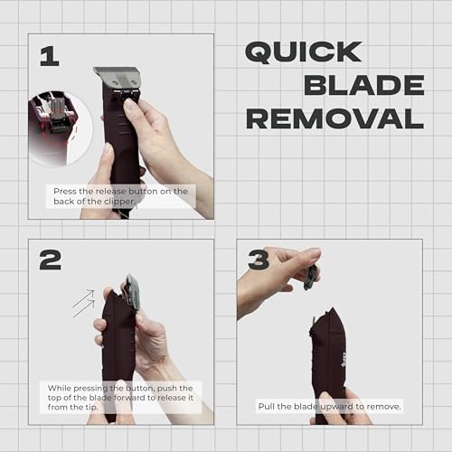 Detachable Pet Dog Grooming Ceramic Titanium A5 Wide Blade, Compatible with Wahl, Andis, Heiniger A5 Clippers (10W 1/16", 1.5mm) - size: 10W 1/16", 1.5mm