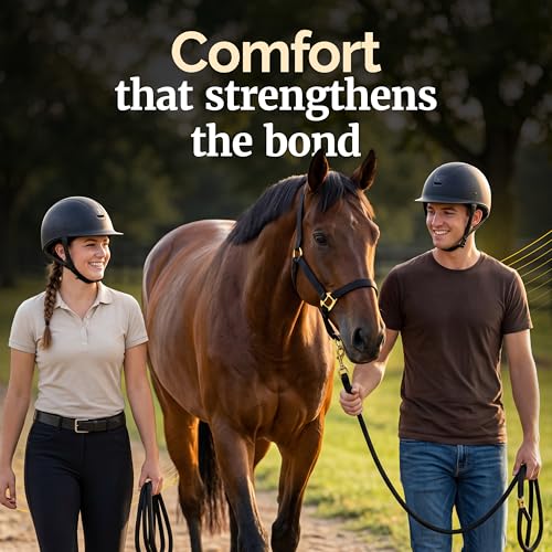 Black Nylon Horse Halter – Non Adjustable – Durable Horse Tack for Everyday Use – Stylish Horse Stuff – Perfect for Horse Lovers.