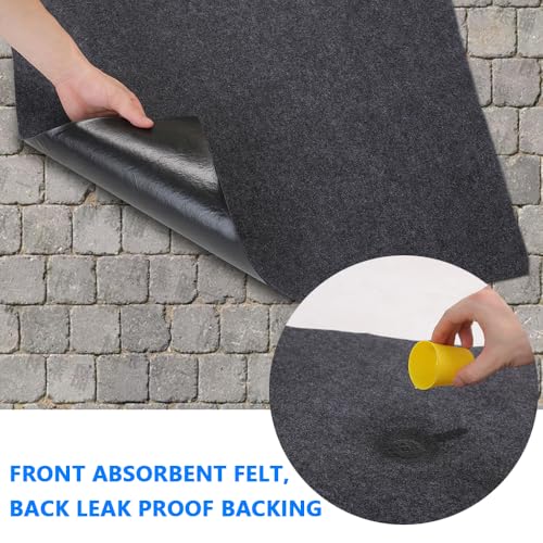 Under Horse/Stable Mats，Horse shed floor mat——Backing prevents liquid penetration,Duty Stall Mats for Floor Surface,Soft Material, Non-slip Backing，Washable,Keeps Stable Floors Clean (48"x 72") - size: 48"x 72"