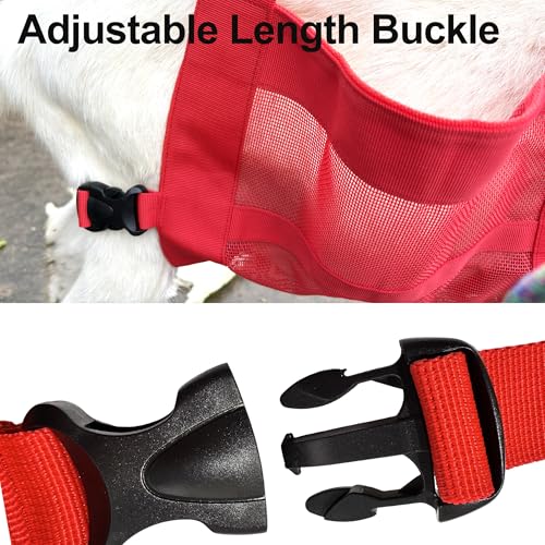 Calf Sling for Weighing, Lamb Weighing Sling, for Weight Small Animal, Livestock Sling for Calves, Lambs, Alpacas, Goats-Newborn & Small Animals Weighing Harness (Red) - color: Red