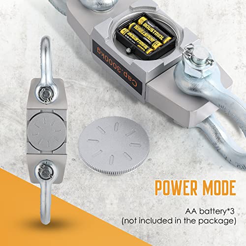 Digital Crane Scale 11000lb Hanging Scale Heavy Duty Industrial Hanging Weight Scale (11000lb/5000kg) - size: 5T