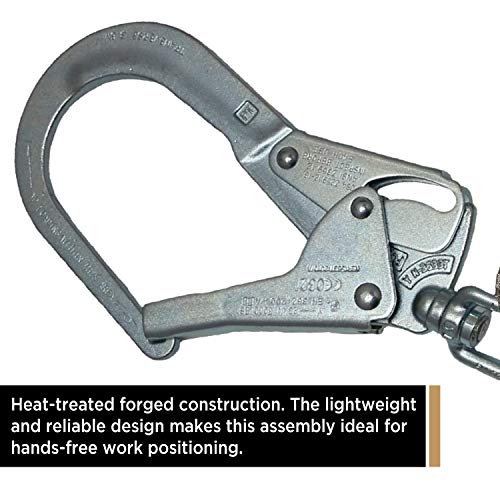 AFP Rebar Positioning Chain Assembly with Swivel Hook (Steel) - color: Steel
