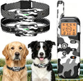 Htcuto GT1 Wireless Dog Fence for Dogs, 3500ft Outdoor Electric Dog Fence with 6100ft Remote Dog Training Collar, No Subscription, Ultrasonic/Vibration/Shock, Waterproof, 2-Dog System