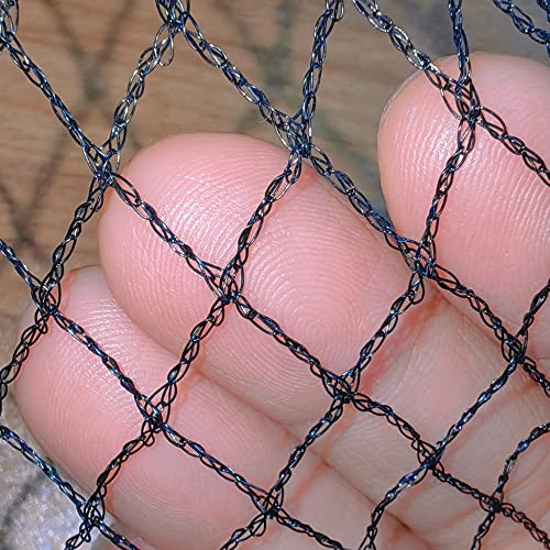 Bird Netting 14x14 Ft, 1/2In Mesh Garden Bird Netting, Fruit Tree Netting | Heavy Duty Woven Mesh Garden Netting, Pest Barrier for Plants & Blueberry, Animal Mesh Fence Against Birds, Deer, Poultry - size: 14x14ft-1/2in mesh