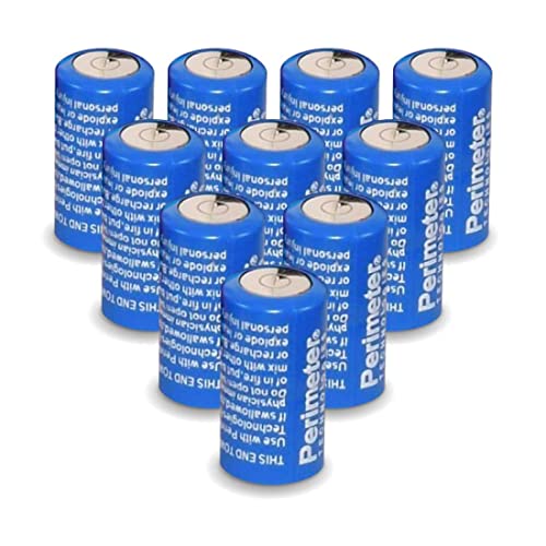 Extreme Dog Fence Collar Battery 6V, 10-Pack, for Receiver Collars | Lithium replacement battery for Extreme Dog Fence & compatible in-ground receiver collars; long life; waterproof when sealed - size: 10 Pack