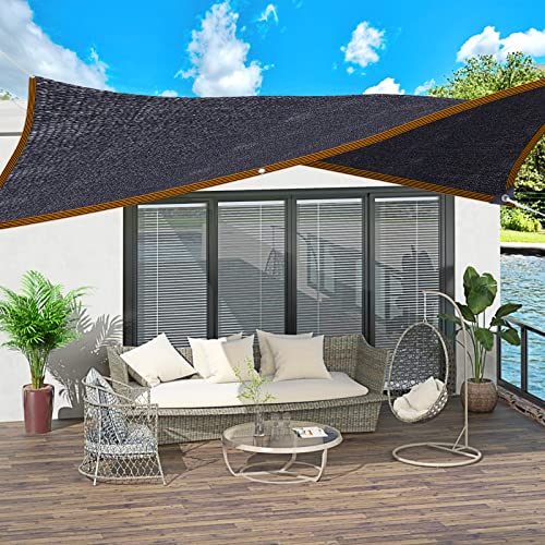 70% Shade Cloth - for Garden Plants Greenhouse, 8'x10' Sunblock Shade Cover -for Outdoor Garden Pergola Patio Lawn Sun Shade Cloths for Kennel Chicken Coop Easier to Hang Plant Shade Neting - size: 8'x10'