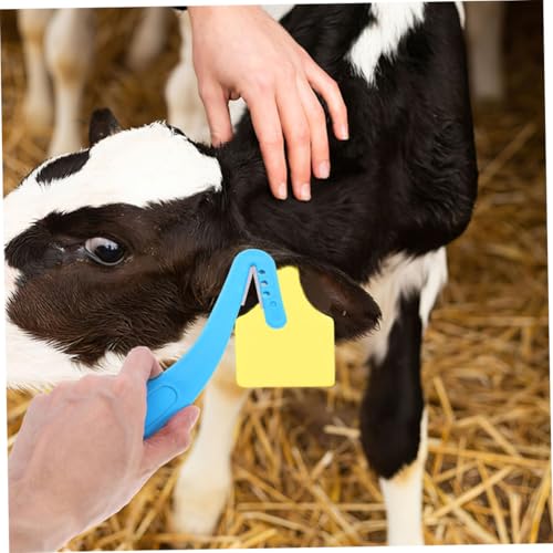 Mipcase Ear Tag Removing Tool Livestock Ear Tag Remover Tool 8.66In Sharp Cutter 2 Pack Cattle Remover for Cattle Pig Sheep Farm Use