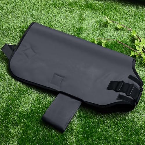 Shinylin Goat Blanket for Winter Sheep & Calf Blanket, Gray, Size XL | Waterproof Goat Blanket with Soft Fleece Lining and Adjustable Straps for Winter Warmth, Show Goats and Pets