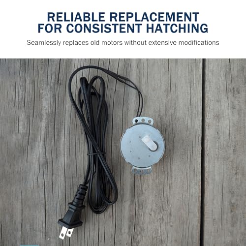 Replacement Egg Turner Motor for Little Giant and HovaBator Egg Turners