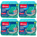 O-Cedar Multi-Use Scrunge Scrub Sponge (Pack - 24) - size: 6 Count (Pack of 4)