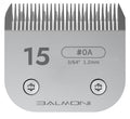 Professional A5#15 Detachable Clipper Blade – 1.2mm (3/64”) – Powder Metallurgy + Titanium-Ceramic, Low-Heat High-Precision – Fits Wahl, Andis, Oster, Heiniger A5 Clippers - size: #15 1.2mm - 3/64"