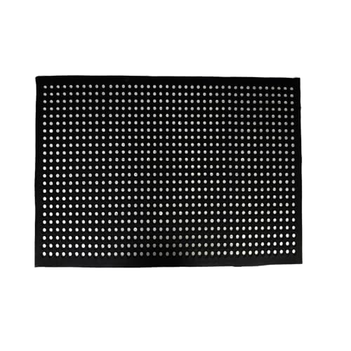 Anti-Fatigue Rubber Floor Mat - NANBOWANG Commercial Grade Grease Resistant Non-Slip Recycle Tyre Floor Mats for Restaurant Kitchen Bar Garden Outdoor Wet Area(24"X36") - size: 24"x36"