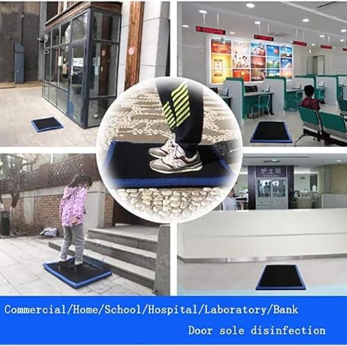 Shoe Solesdisinfecting Floor Mats, Sponge Entrance Mat | Non-slip, Wear-resistant, Shoe Cleaner Rug, Highly Absorbent Microfiber Floor Mat for Home Entrance Indoor Outdoor Entryway - size: 40x70cm
