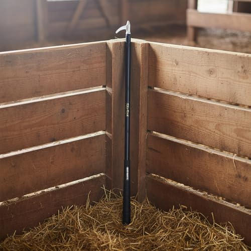 HOT-SHOT® Adjustable Sho-Stic | Livestock Show Stick | Adjustable Cattle Sorting Stick (Black, 1, Count) - style: Black