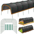 KJX 118"x79" Garden Shade Kit, 70% Garden Sun Shade Cloth with Hoops | Garden Shade Kit for Plants Heat Protection, Raised Garden Bed Shade Cover Plant Sun Shade for Outdoor Plants Vegetables - size: 118"x79" Shade Cloth-1 Pack