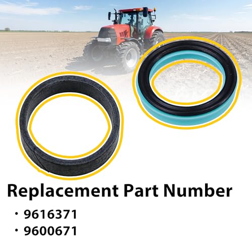 9600671 Bucket Hydraulic Seal for Ford New Holl-and 7108 7308 Case IH L130 | 9616371,48 Manure Fork Bucket,Restores loader power,Stops leaks