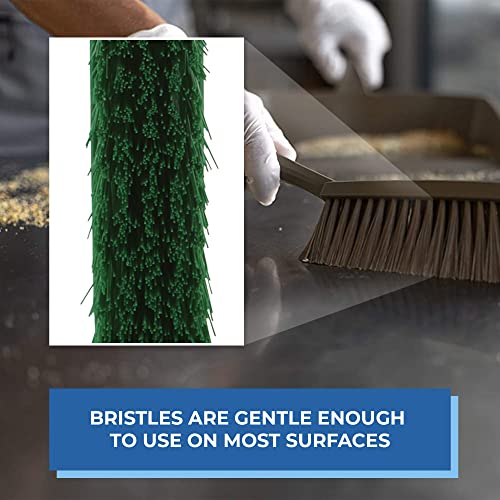 Remco 1 19/32 in W Bench Brush, Medium, 6 1/2 in L Handle, 6 1/2 in L Brush, Green, Plastic 45892-1 Each - color: Green, size: 4589