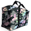 Large Collapsible Tote - color: Rainbow Camo