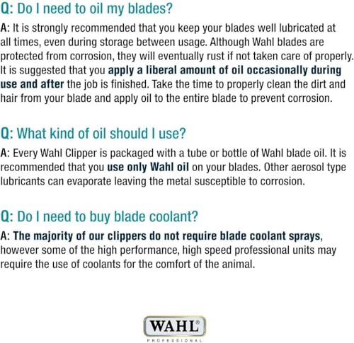 Wahl Professional Animal 30-15-10 Adjustable Blade Set, Standard, 1037-400 | Compatible with Pro Ion, Iron Horse, Show Pro Plus, U-Clip, and Deluxe U-Clip, Perfect for Cats, Dogs and Horses