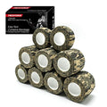 FRESINIDER 9 Rolls Self Adhesive Wrap Athletic Tape Gauze, Breathable Elastic Cohesive Bandage for Sports Injury & Pet (7 Pcs 2" x 5 Yards + 2 Pcs 1" X 5 Yards) (Digital Woodland Camo) - color: Digital Woodland Camo