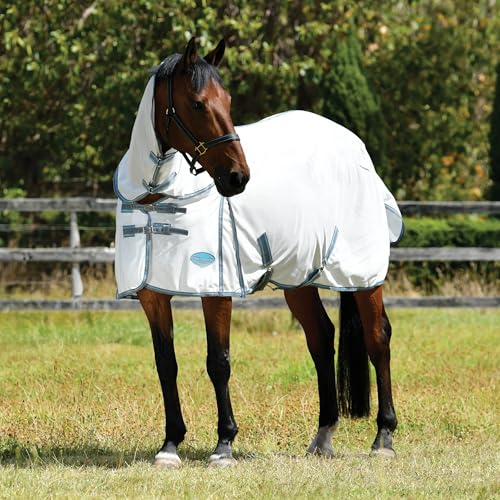 WeatherBeeta ComFiTec Essential Mesh II Combo Neck, White/Grey/Bright Blue, 72" - color: White/Grey/Bright Blue, size: 72"
