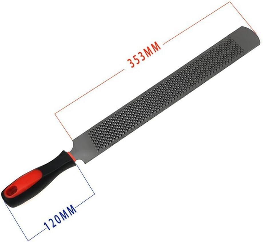 T12 Carbon Steel Horse hoof rasp 14 inch 8 inch Farrier Tool for Horse Goat Cow Donkey Animal Hooves rasp Tool (14 in) - color: 14 IN