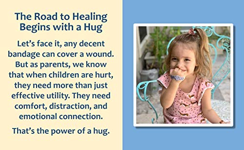 Butterfly Hugs - Premium Adhesive Butterfly Bandages from Hug-a-BooBoo, The Amazing Butterfly Bandages that Hug! Pretty Colorful Butterfies 24 Count Box - size: 24ct, style: Butterfly Hugs