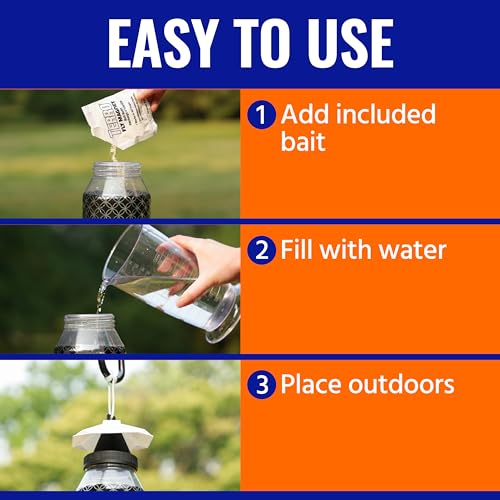 TERRO T382 Fly Magnet Replacement Bait - 2 Fly Magnet Trap Attractants