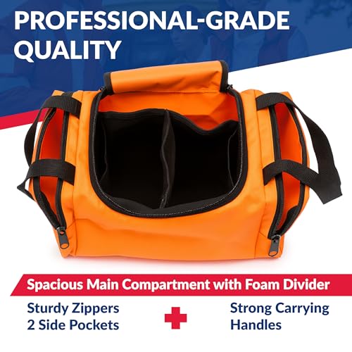 Dixigear Empty First Responder II Bag 10.5" x 5" x 8" - Orange - color: Orange